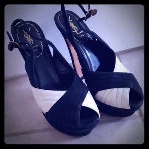 YSL peeptoes!